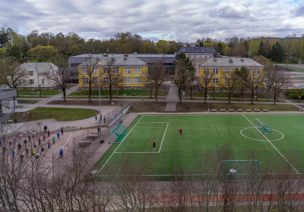 Corona school from Norway Oslo Grefsen