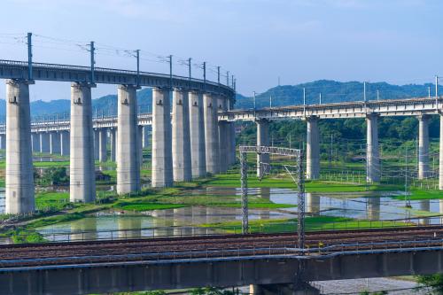 Train bridges from China